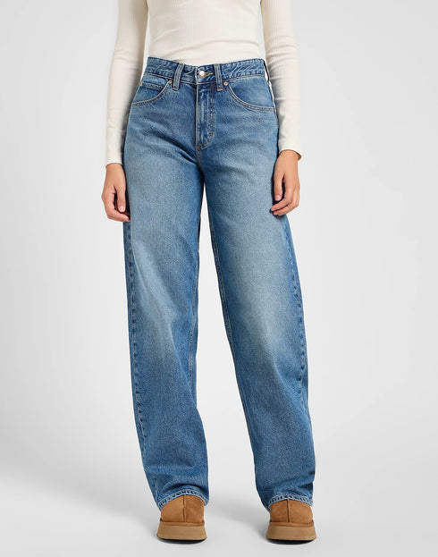 Lee Women's Rider Loose Jeans In Modern Mid