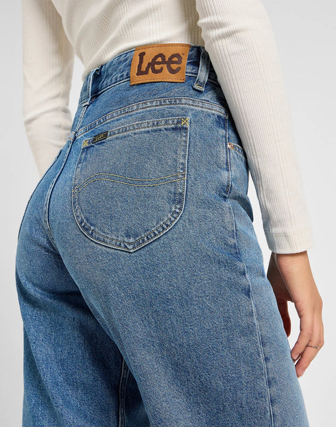 Lee Women's Rider Loose Jeans In Modern Mid
