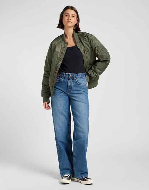 Lee Women's Rider Loose jeans In Too Deep - Rodeo In