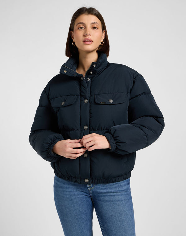Lee Women's Rider Puffer Jacket In Black - Rodeo In