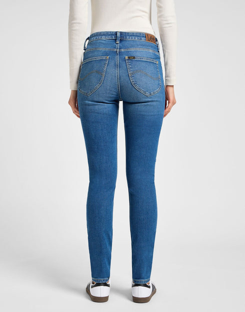 Lee Women's Scarlet High Jeans In Mid Destiny - Rodeo In