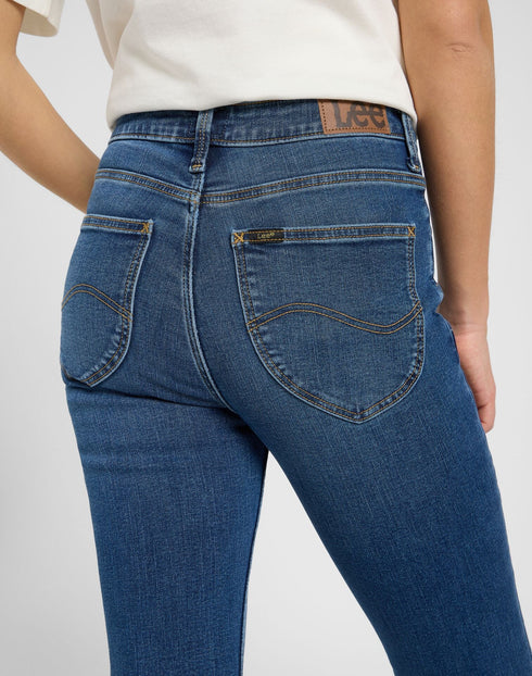 Lee Women's Scarlet High Jeans In Superior Lake
