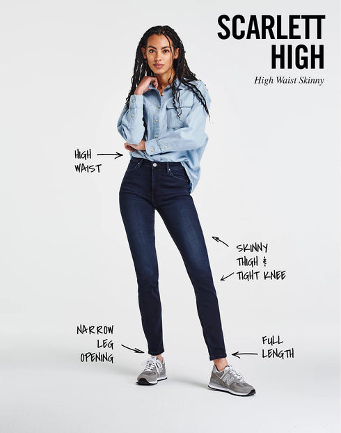 Lee Women's Scarlett High Jeans In Just A Breese