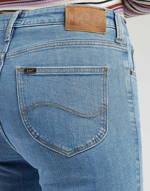 Lee Women's Scarlett High Jeans In Just A Breese - Rodeo In