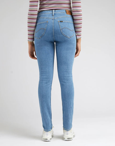 Lee Women's Scarlett High Jeans In Just A Breese - Rodeo In