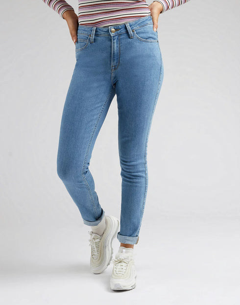 Lee Women's Scarlett High Jeans In Just A Breese - Rodeo In