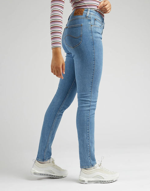 Lee Women's Scarlett High Jeans In Just A Breese - Rodeo In