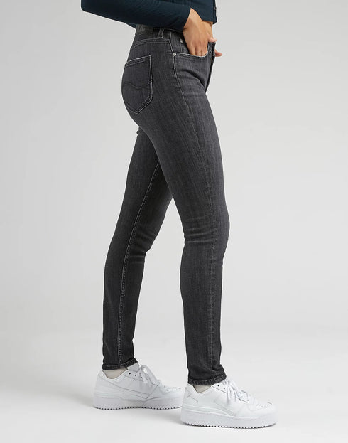 Lee Women's Scarlett High Jeans In MIddle Of The Night - Rodeo In