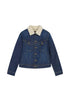 Lee Women's Sherpa Rider Jacket In She's A Ten - Rodeo In