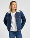 Lee Women's Sherpa Rider Jacket In She's A Ten - Rodeo In