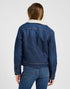 Lee Women's Sherpa Rider Jacket In She's A Ten - Rodeo In