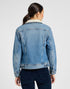 Lee Women's Sherpa Rider Jacket In Teleport Me - Rodeo In