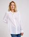 Lee Women's Shirred Blouse In Bright White