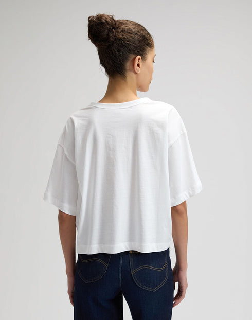 Lee Women's Short Sleeve T-Shirt In Bright White - Rodeo In
