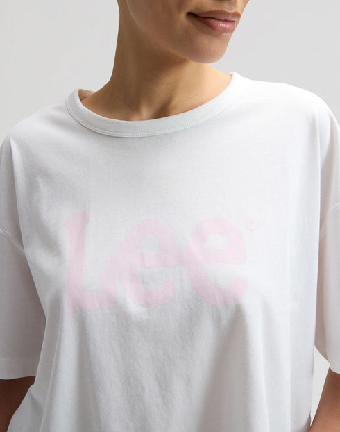 Lee Women's Short Sleeve T-Shirt In Bright White - Rodeo In