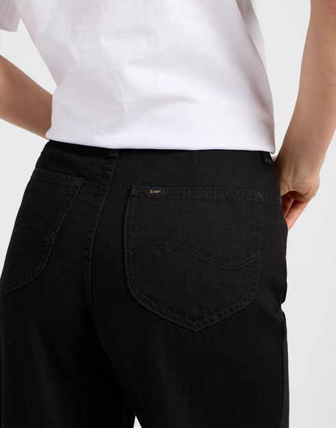 Lee Women's Stella A Line Jeans In Clean Black