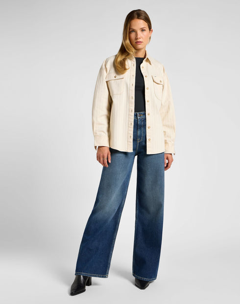 Lee Women's Stella A Line Jeans In Shared Interest