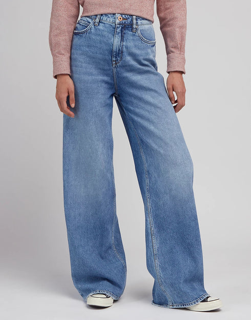 Lee Women's Stella A Line Jeans In Take The Hint - Rodeo In