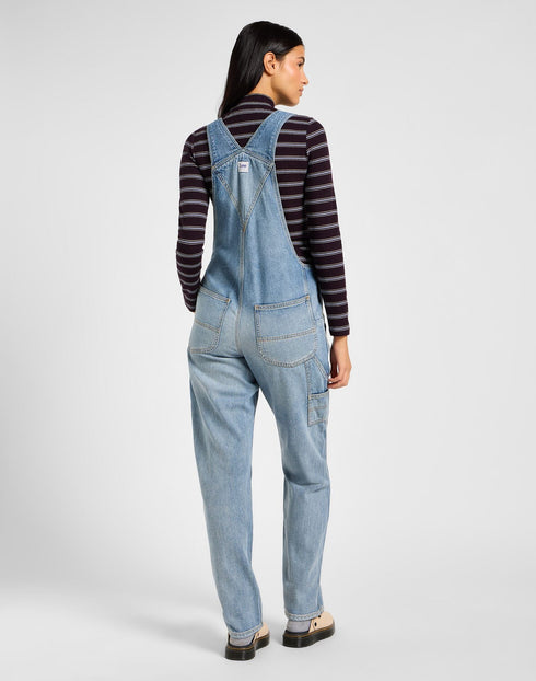 Lee Women's Straight Bib In Blue Glimmer