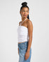 Lee Women's Tube Top In Bright White