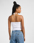 Lee Women's Tube Top In Bright White