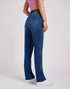 Lee Women's ULC Straight Jeans In Cobalt Sheen