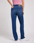 Lee Women's ULC Straight Jeans In Cobalt Sheen