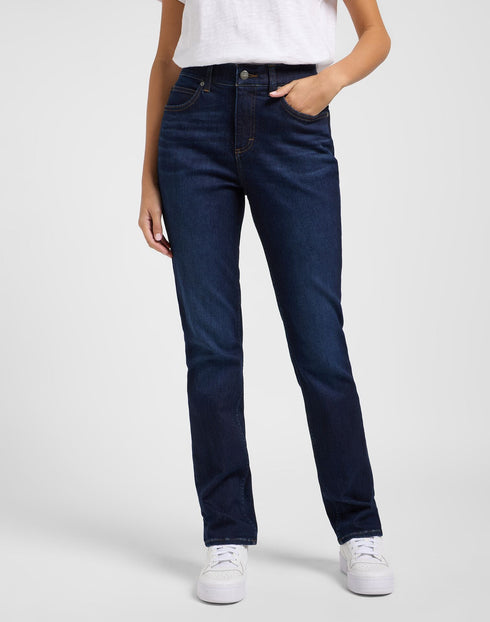 Lee Women's ULC Straight Jeans In Main Thrill - Rodeo In