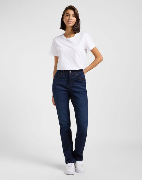 Lee Women's ULC Straight Jeans In Main Thrill - Rodeo In