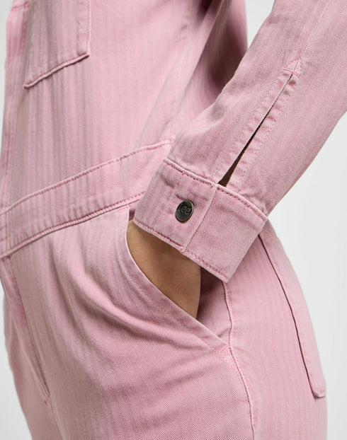 Lee Women's Unionall Overalls in Pretty Plum