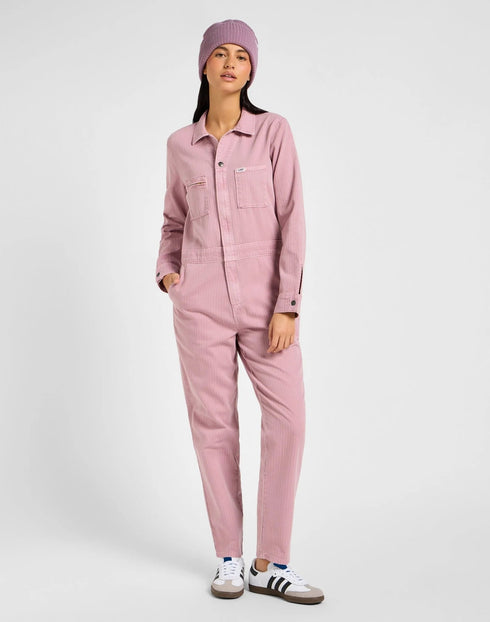 Lee Women's Unionall Overalls in Pretty Plum