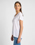 Lee Women's V-Neck T-Shirt in Bright White