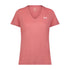 Lee Women's V-Neck T-Shirt in Cassie Pink