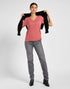Lee Women's V-Neck T-Shirt in Cinnamon