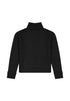 Lee Women's Wide Cuff Turtle Neck Sweater In Unionall Black