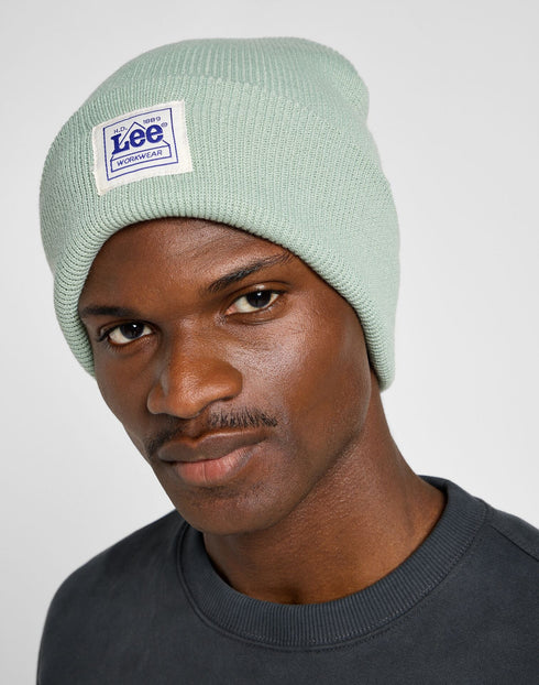 Lee Workwear Beanie in Pond