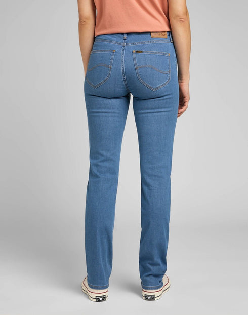 Marion Straight Jeans In Fresh Clean Light - Rodeo In