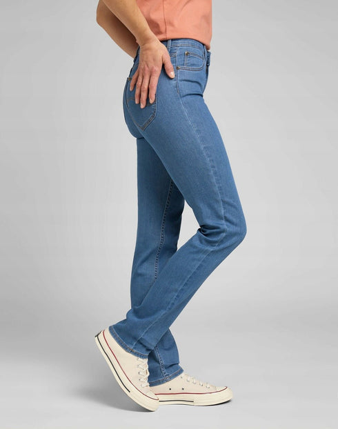 Marion Straight Jeans In Fresh Clean Light - Rodeo In