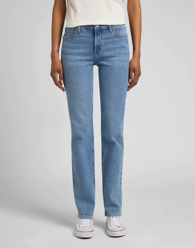 Marion Straight Jeans In Partly Cloudy - Rodeo In