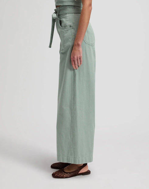 LEE PLEATED TROUSER DESERT SAGE