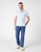 Straight Non - Stretch Jeans in Medium Stonewash - Rodeo In