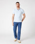 Straight Non - Stretch Jeans in Medium Stonewash - Rodeo In