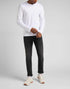 Twin Pack Crew Long Sleeve In Black/White - Rodeo In