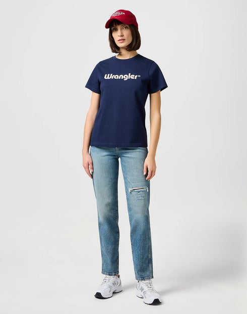 Wrangler Logo Cap In Red - Rodeo In
