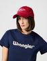 Wrangler Logo Cap In Red