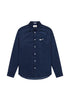 Wrangler Men's 1 Pocket Corduroy Shirt In Navy