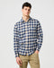 Wrangler Men's 1 Pocket Shirt In Blue - Rodeo In