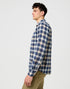 Wrangler Men's 1 Pocket Shirt In Blue - Rodeo In