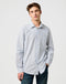 Wrangler Men's 1 Pocket Shirt in Blue Oxford - Rodeo In