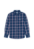 Wrangler Men's 1 Pocket Shirt In Red Indigo - Rodeo In